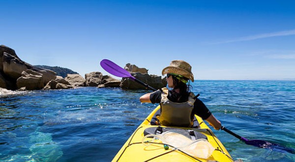 sea kayaking